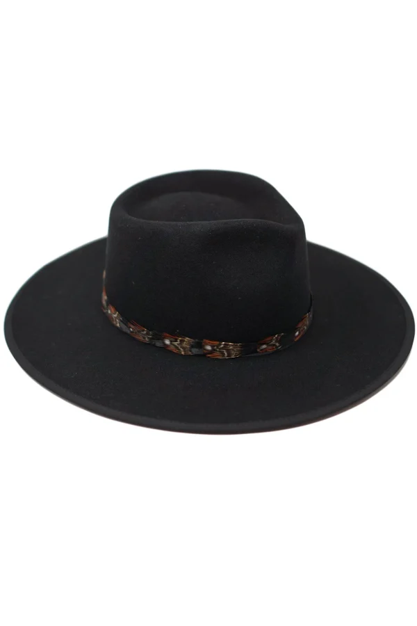Bonnie Rancher Hat in Black by Vanelegance