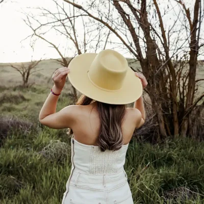 Sunny Rancher Hat in Yellow