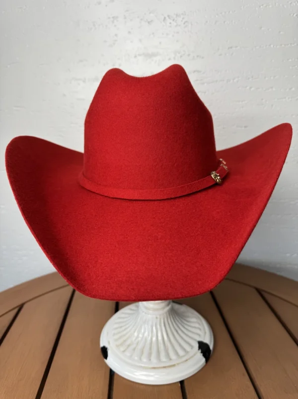 Ruby Cowgirl Hat In Red 1