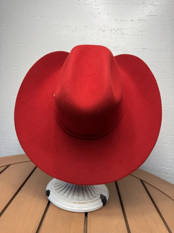 Ruby Cowgirl Hat In Red 3
